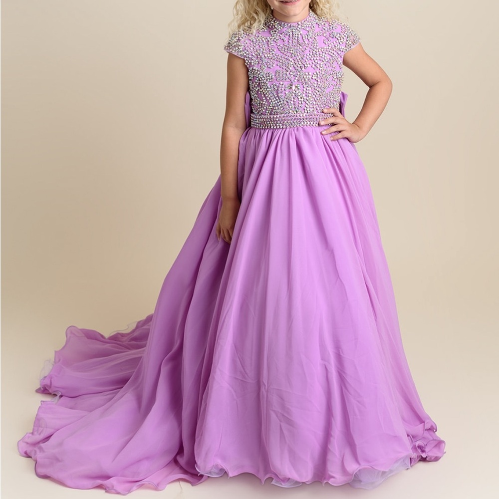 Custom one-of-a-kind pageant gown from One More Couture